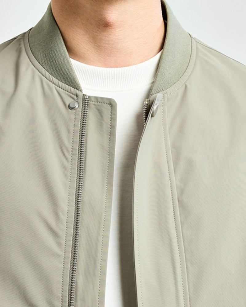 Minimalist Bomber Jacket