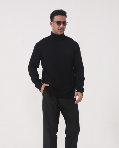 Gstaad Rollkragenpullover aus Merinowolle